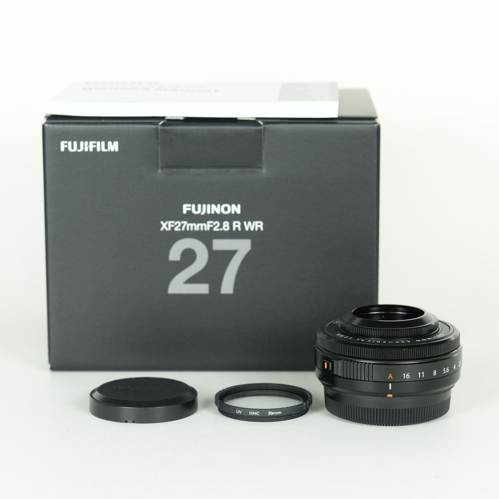[美品 | フィルター付] FUJIFILM XF27mmF2.8 R WR | FUJIFILM Xマウント