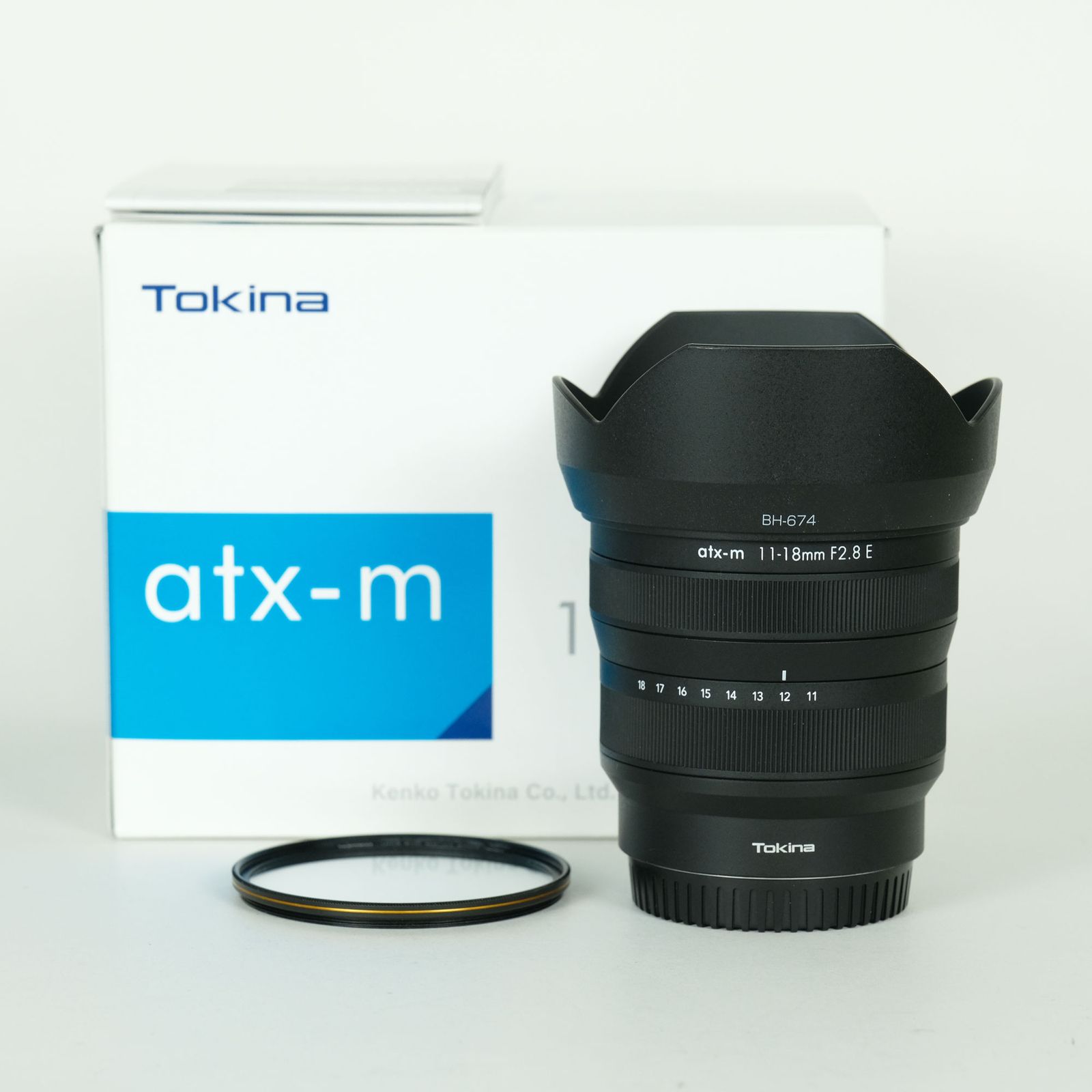 美品 | フィルター付] TOKINA atx-m 11-18mm F2.8E（ソニーE用/APS-C