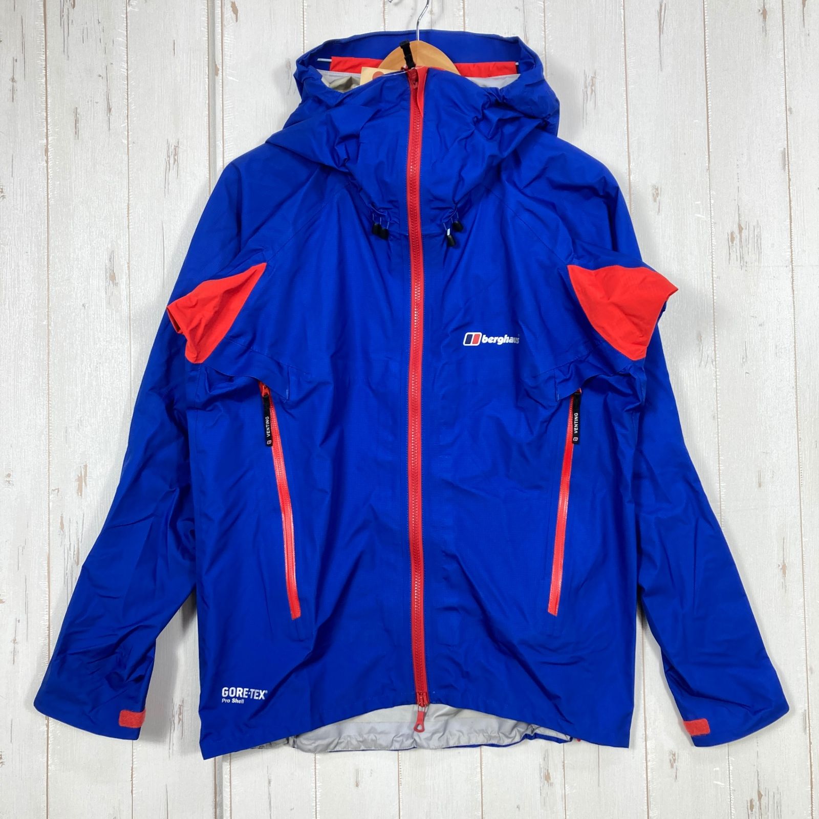【Men's S ブルー系】 Berghaus ( バーグハウス ) マウント アスガルド ジャケット Mount Asgard Jacket ナイロン ウェア トップス アウター ジャケット ハードシェル z 📦️Men's S ブルー系 Berghaus ( バーグハウス ) マウント アスガルド