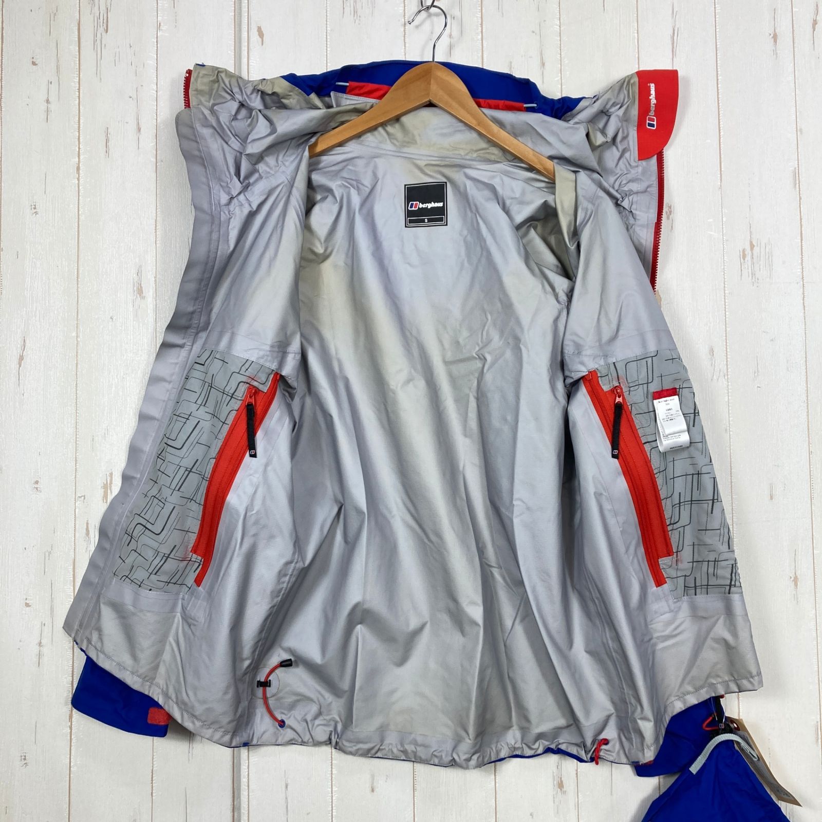 【Men's S ブルー系】 Berghaus ( バーグハウス ) マウント アスガルド ジャケット Mount Asgard Jacket ナイロン ウェア トップス アウター ジャケット ハードシェル z 📦️Men's S ブルー系 Berghaus ( バーグハウス ) マウント アスガルド