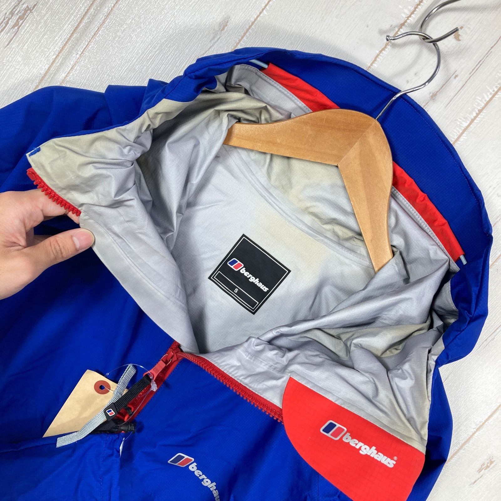 【Men's S ブルー系】 Berghaus ( バーグハウス ) マウント アスガルド ジャケット Mount Asgard Jacket ナイロン ウェア トップス アウター ジャケット ハードシェル z 📦️Men's S ブルー系 Berghaus ( バーグハウス ) マウント アスガルド