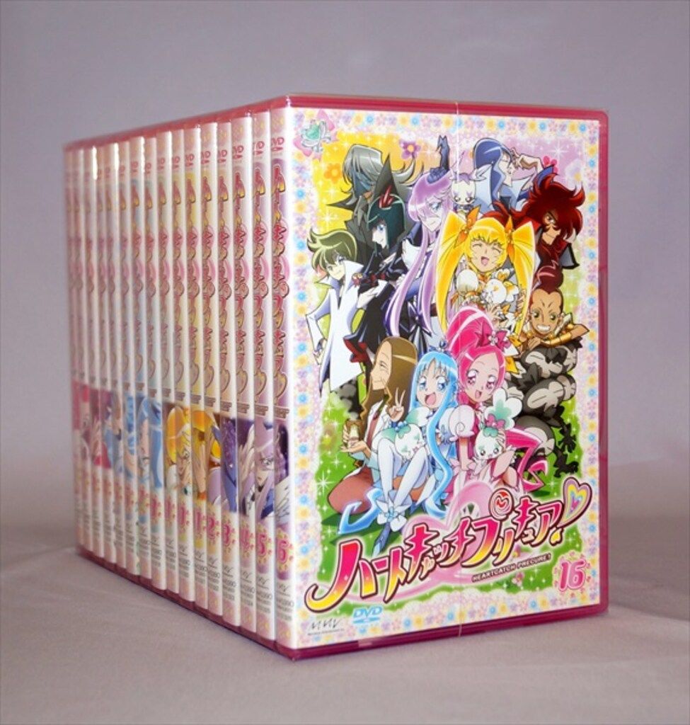 アニメDVD 初回)ハートキャッチプリキュア! 全16巻 セット