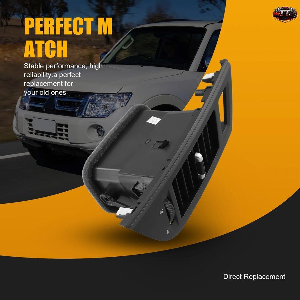 三菱パジェロ モンテロ ショーグン4 MK4 2007-2015 専用車用インストルメントパネルエアアウトレット 中央右側 8030A124XA