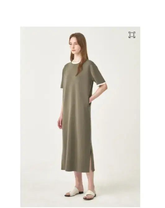 the CASHMERE シルク ブレンド カラーブロック ニット ONE PIECE Mサイズ 25SS