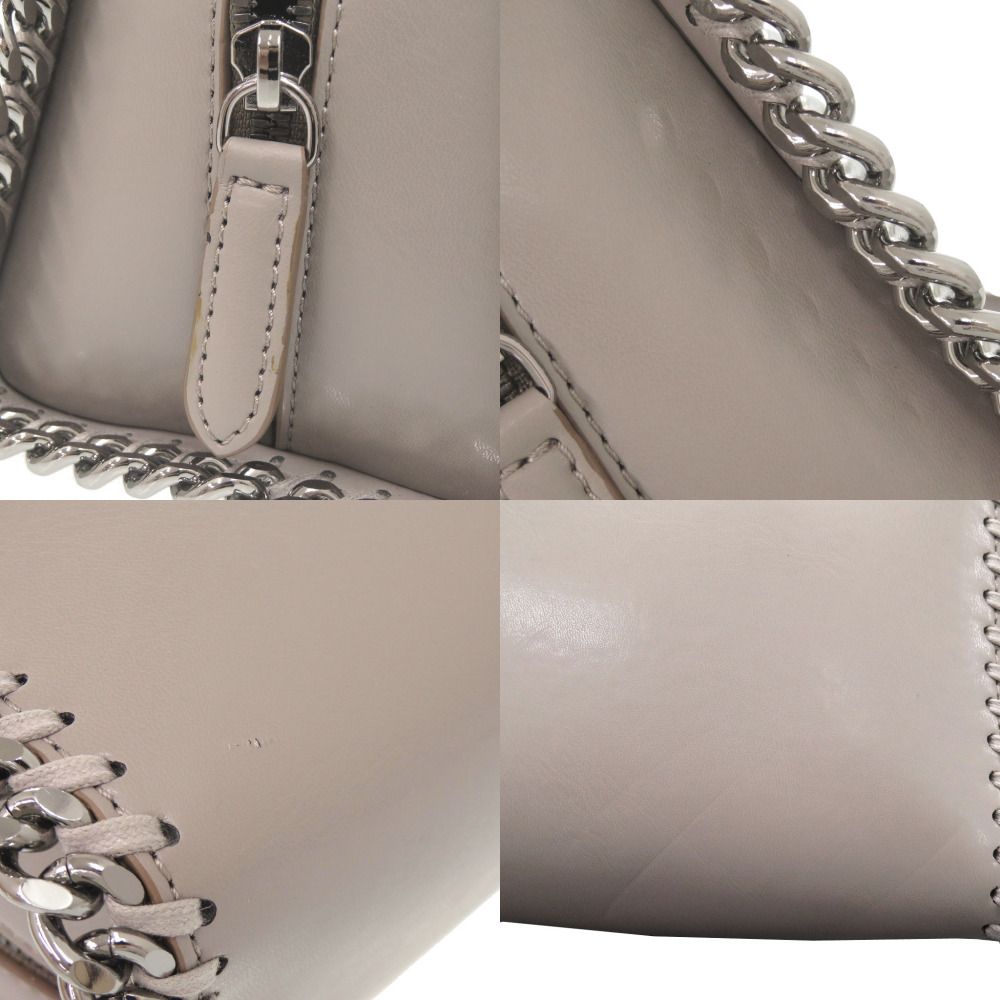 美品 ステラマッカートニー ファラベラ ボックス グレー系 2WAY 