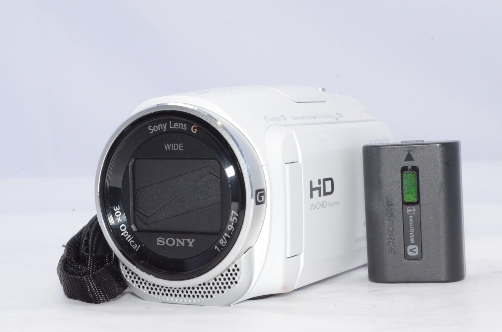 SONY HDR-CX670 ホワイト 光学30倍ズーム ハンディカム コンディション良好