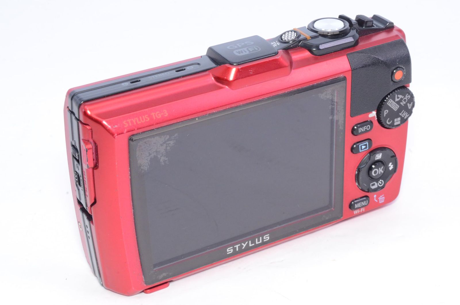 OLYMPUS STYLUS TG-3 Tough レッド 防水タフネスコンデジ Wi-Fi搭載