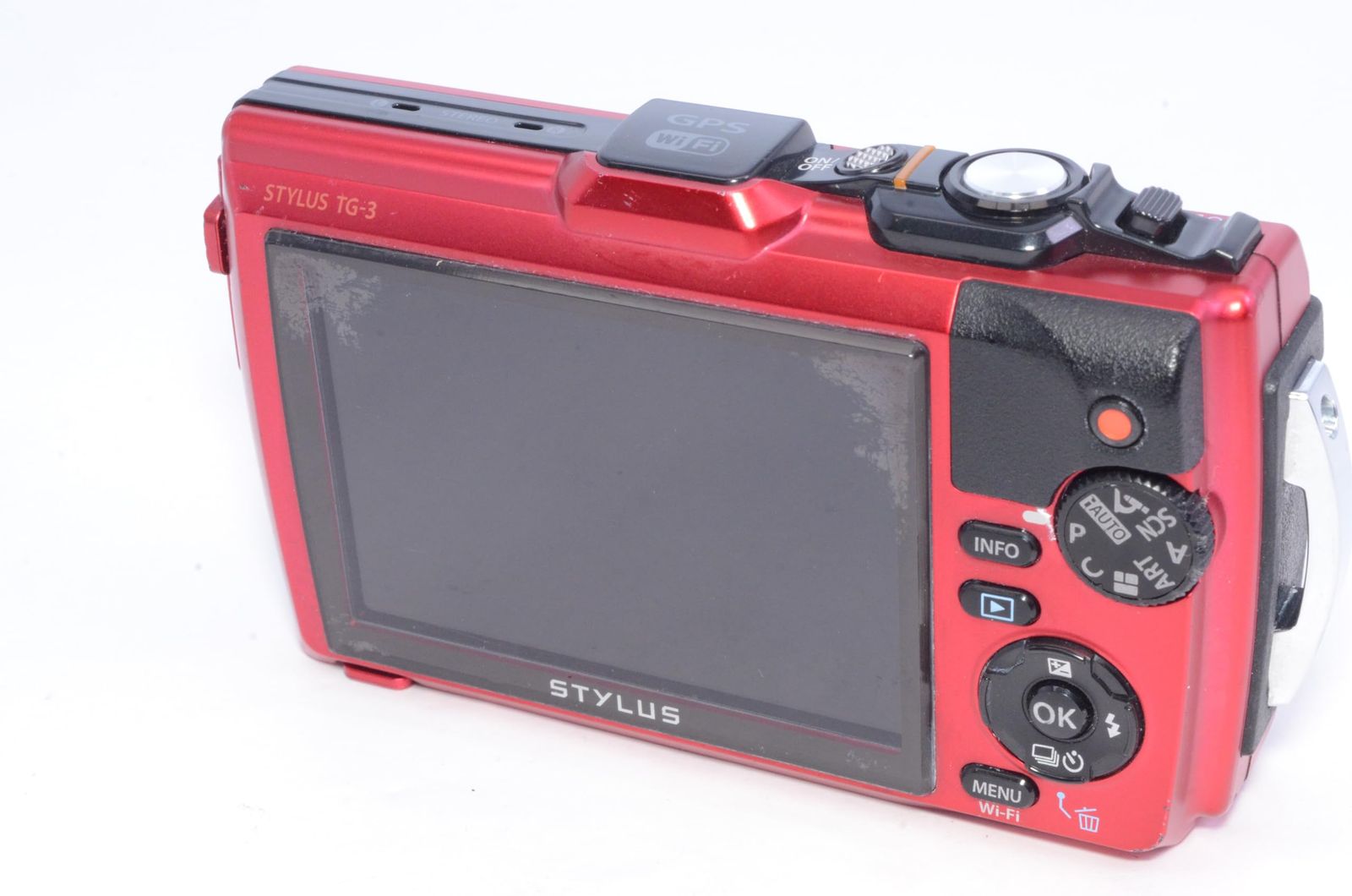 OLYMPUS STYLUS TG-3 Tough レッド 防水タフネスコンデジ Wi-Fi搭載