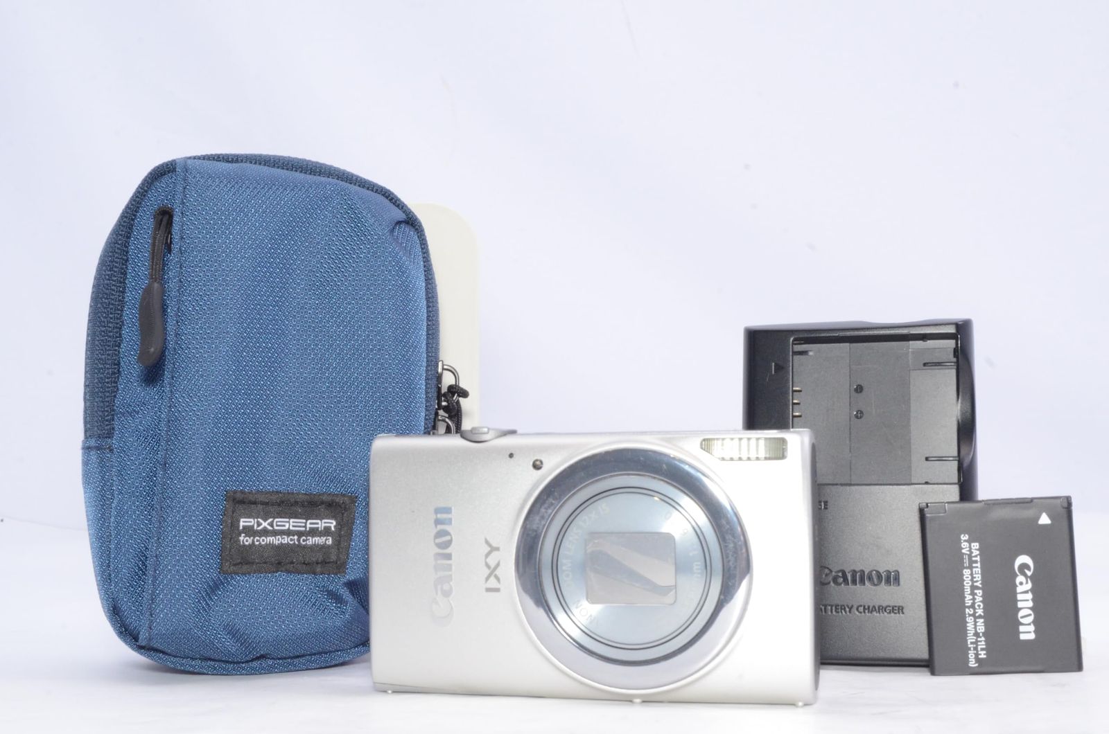 Canon IXY 630 シルバー 光学12倍ズーム コンパクトデジカメ 実用良好 21,158円