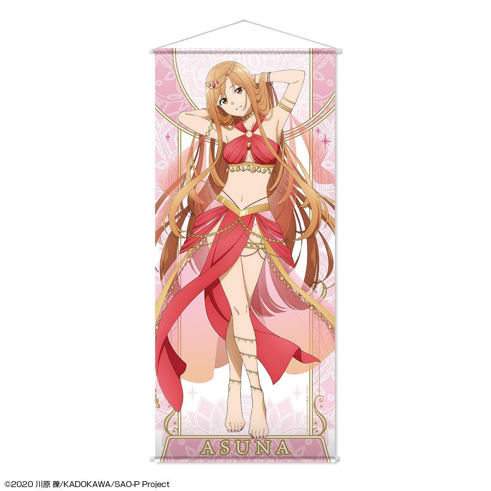 【予約】【新品】ソードアート・オンライン ほぼ等身大タペストリー デザイン01 アスナ 踊り子ver. 描き下ろし【正規品】