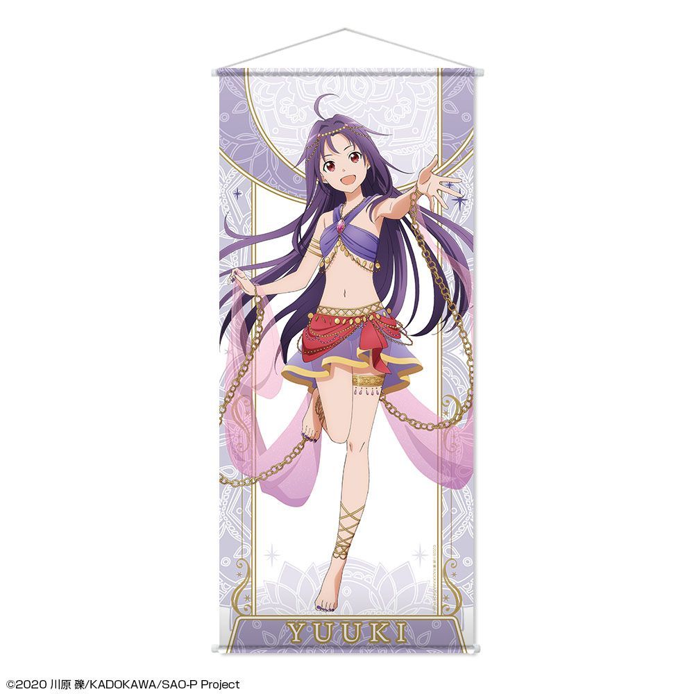 【予約】【新品】ソードアート・オンライン ほぼ等身大タペストリー デザイン04 ユウキ 踊り子ver. 描き下ろし【正規品】