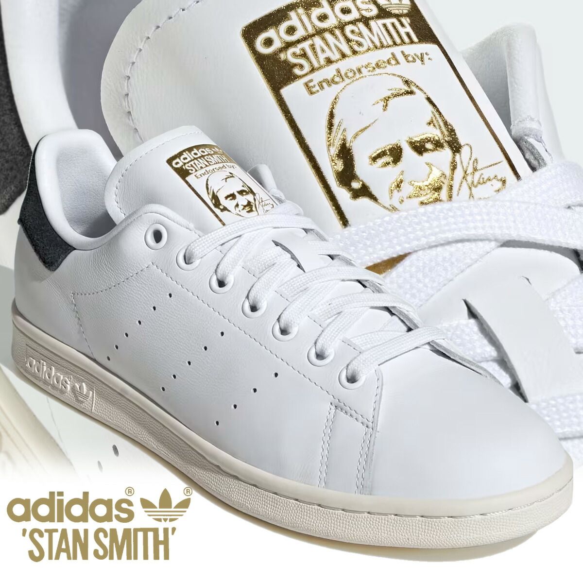 アディダス スタンスミス フットウェアホワイト コアブラック コアホワイト adidas STAN SMITH FTWWHT/CBLACK/CWITE ji3379
