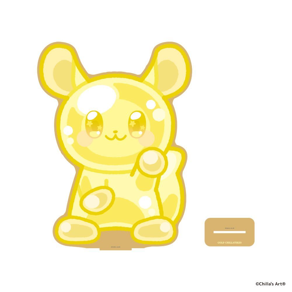 【予約】【新品】チラズアート 超BIG黄金のチラテケスアクリルスタンド【正規品】