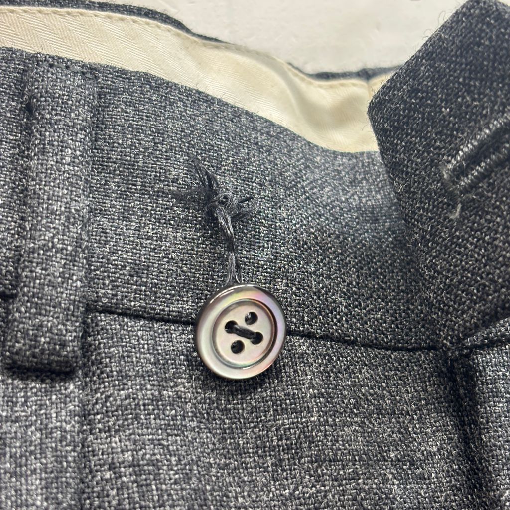 NEAT ニート Wool Slacks スラックス グレー size:48【中目黒B06