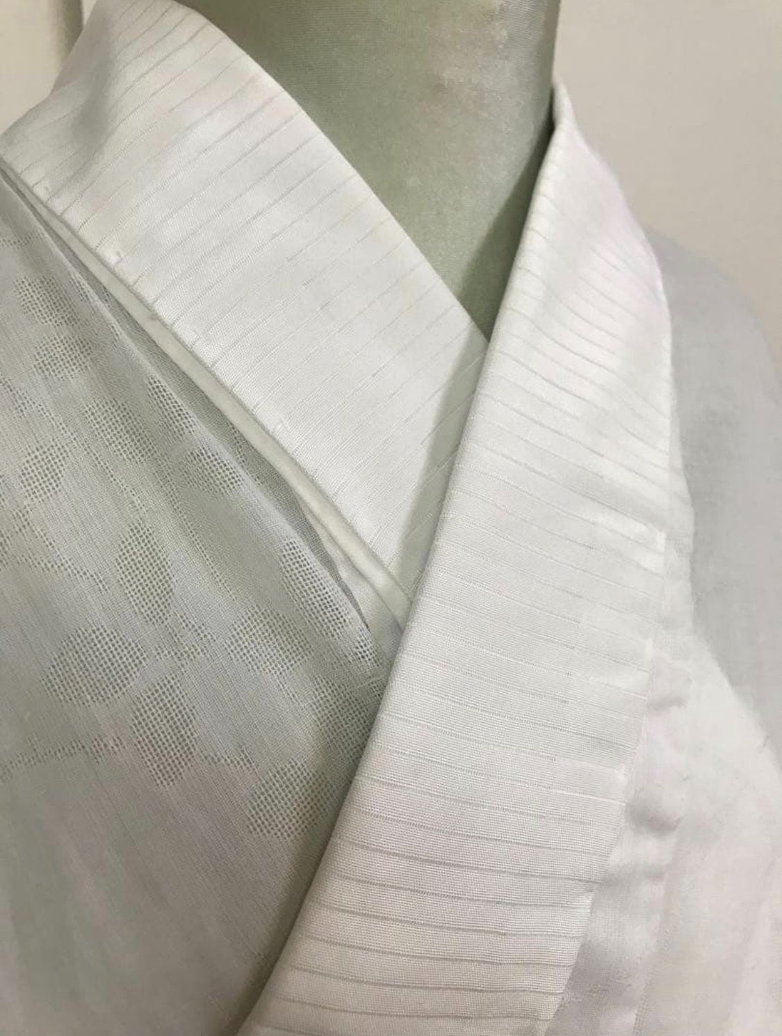 お手入れ簡単　洗える夏長襦袢　トスコ　夏着物　15