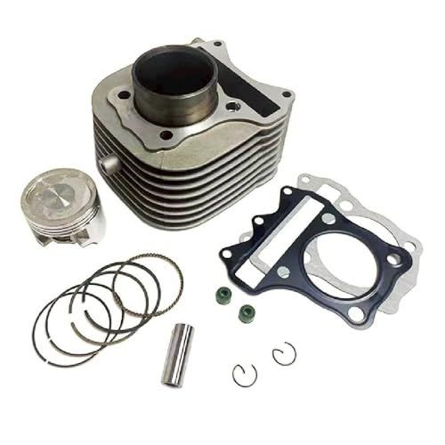 スズキ アドレス V125 G/S シリンダー キット ボア/内径 53.5mm CF46A CF4EA CF4MA バイク シリンダー ピストン ピン リング ガスケット ヘッド チューンアップ エンジン バルブ メンテナンス 社外 フルセ 84f84626