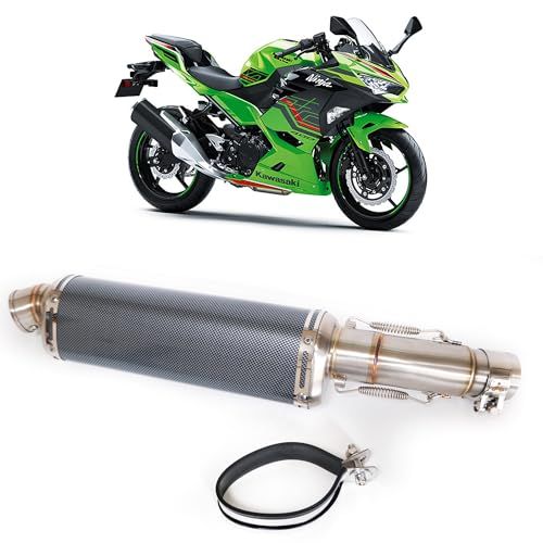 KAWASAKI用 ニンジャ400 マフラー Z400 ninja250 マフラーZ250 年式2018 -対応 スリップオンマフラー 差し込み口 50.8mm 汎用 新型 2BL-EX400G 2BK-EX250Pts a848cf7b