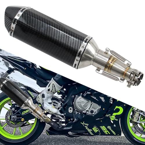 ミッドパイプ排気ガス オートバイ排気ガス スリップオンマフラー オートバイ排気ガス カワサキ Ninja 250R 250 300 Z250 Z300 2008-2017マフラーと互換性がありますts 52101b1f