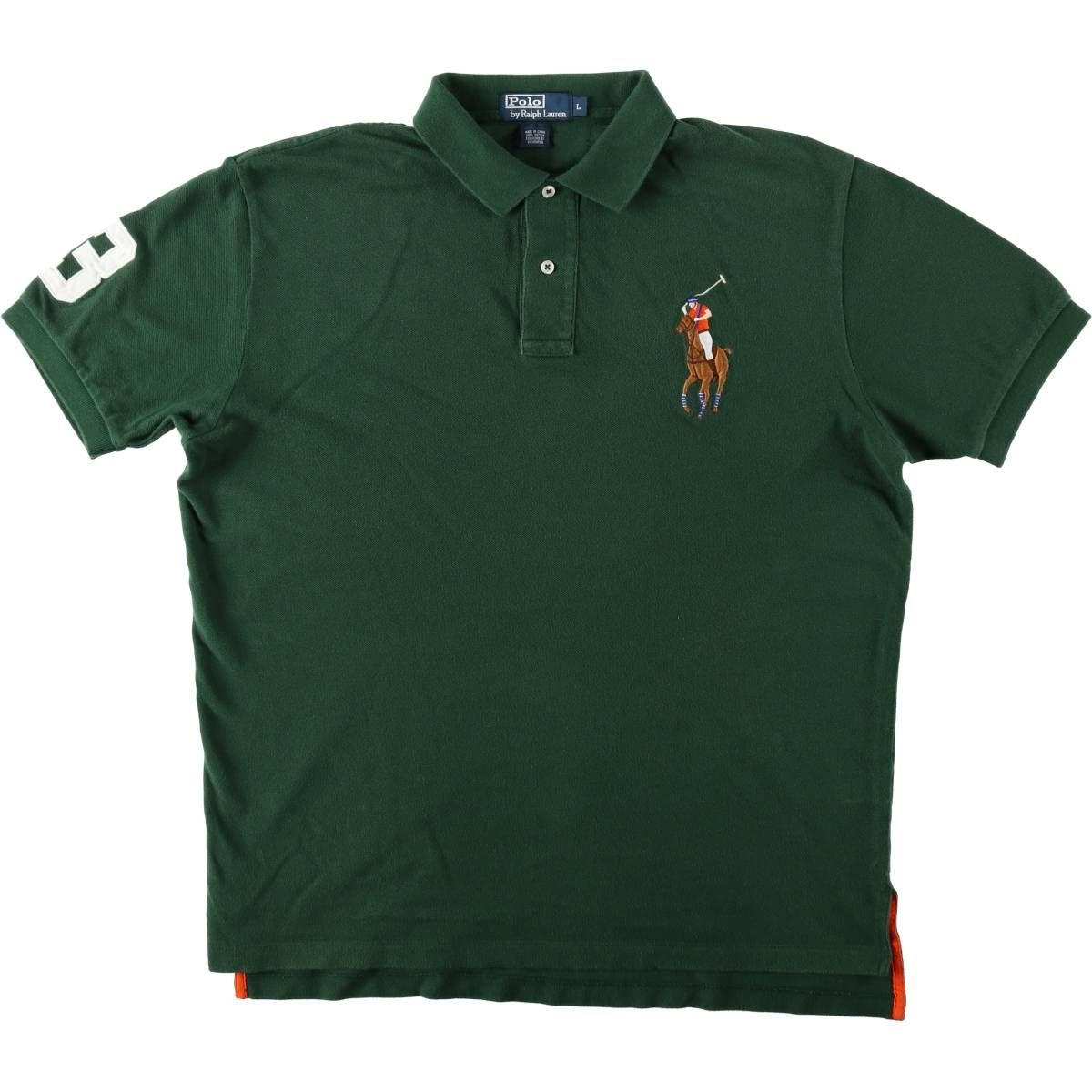古着 ラルフローレン Ralph Lauren POLO by Ralph Lauren 半袖 ポロシャツ メンズL相当/eaa644787