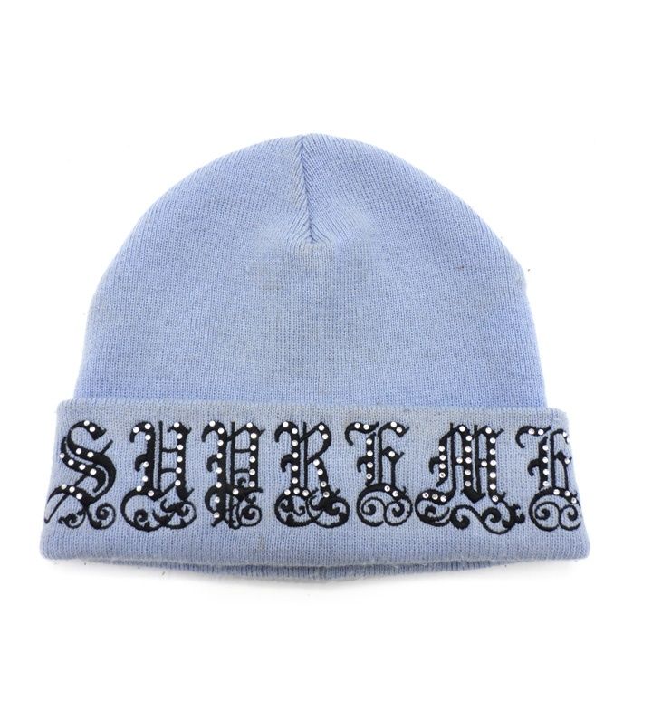 シュプリーム Supreme 【 Old English Rhinestone Beanie 】 オールド