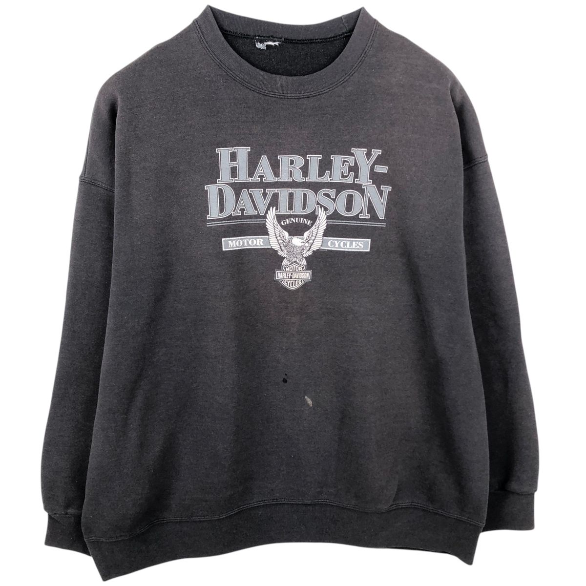 古着 00年代 ハーレーダビッドソン Harley-Davidson 鷲柄 イーグル柄 アドバタイジング スウェットシャツ トレーナー/eaa620489
