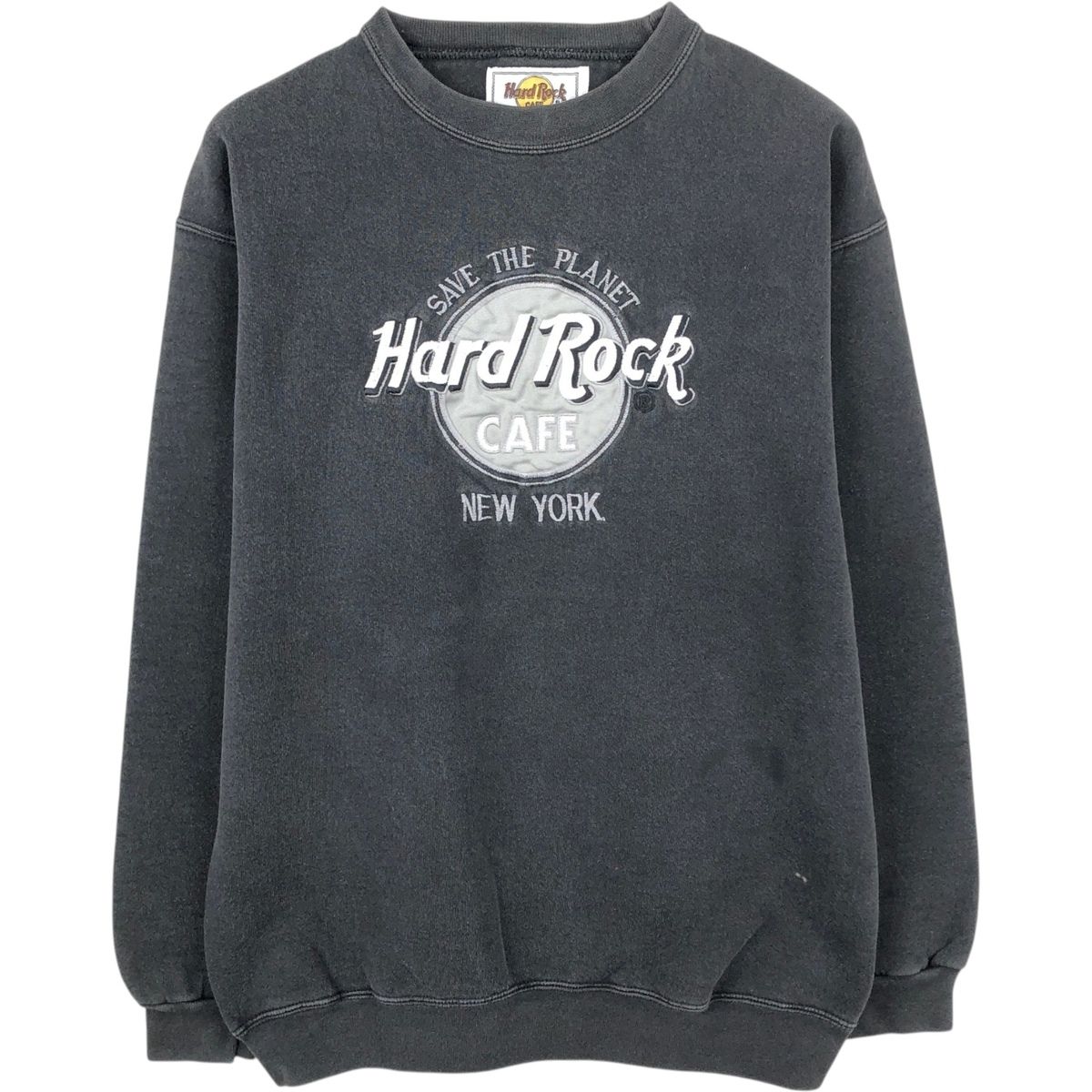 古着 90年代 HARD ROCK CAFE ハードロックカフェ アドバタイジング スウェットシャツ トレーナー USA製 メンズM相当/eaa620494