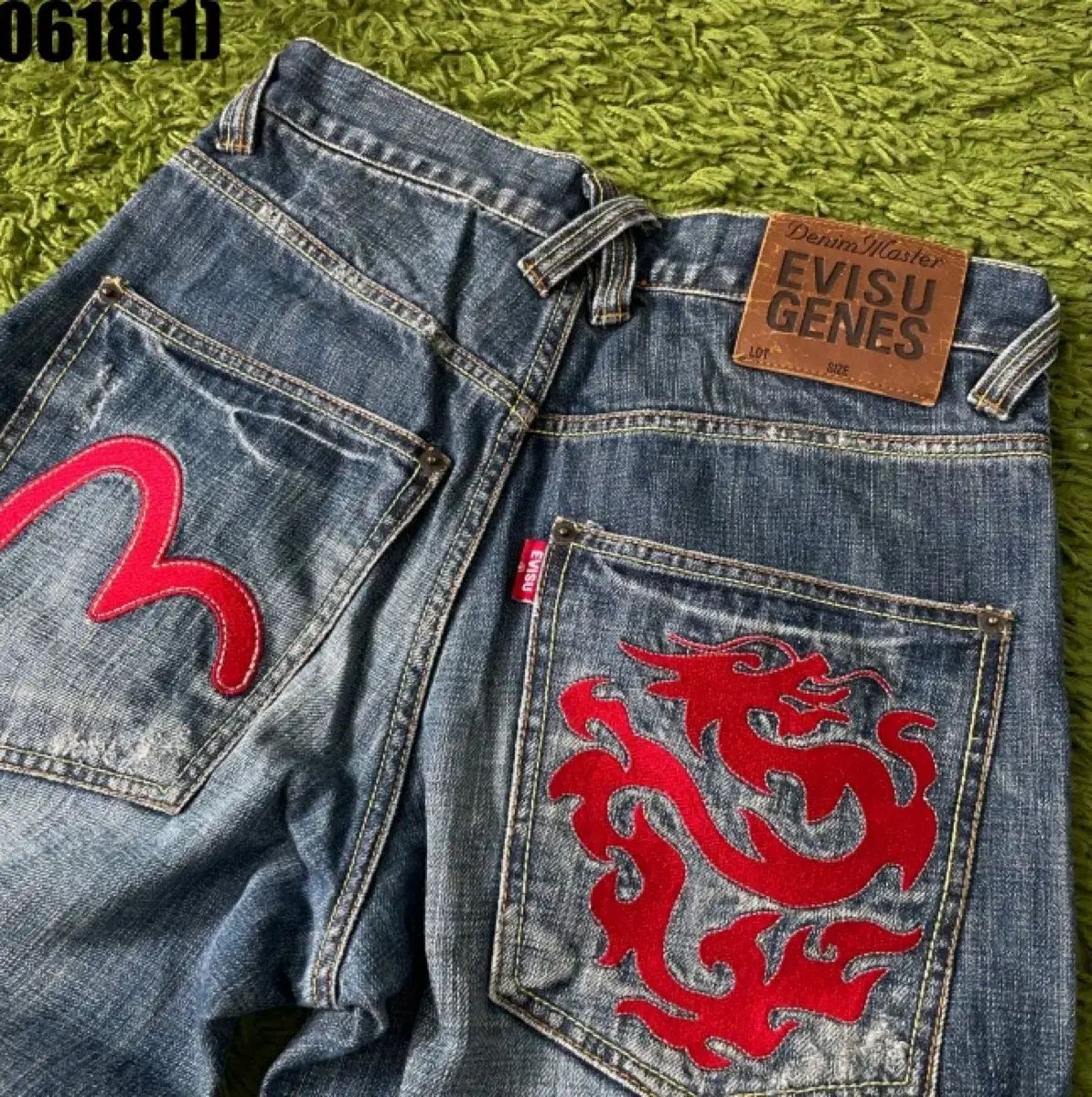 エヴィスジーンズ エヴィスデニム Dragon刺繍 S