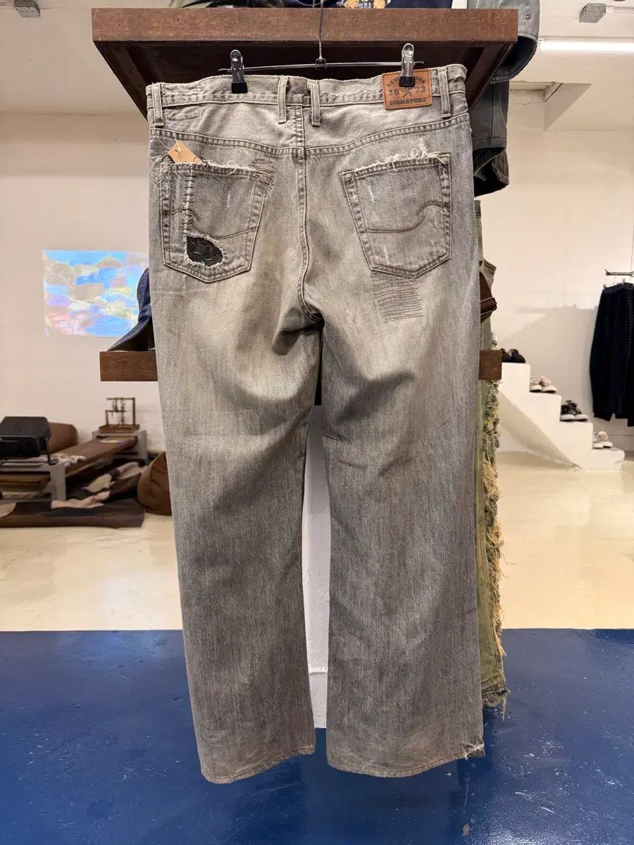 2000年代 リーバイス リーバイス シグネチャー リペア デニム パンツ