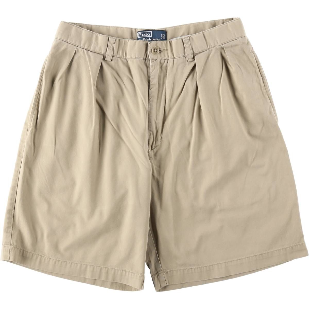 古着 ラルフローレン Ralph Lauren POLO by Ralph Lauren TYLER SHORT ツータック チノショーツ ショートパンツ メンズw32相当/eaa648164