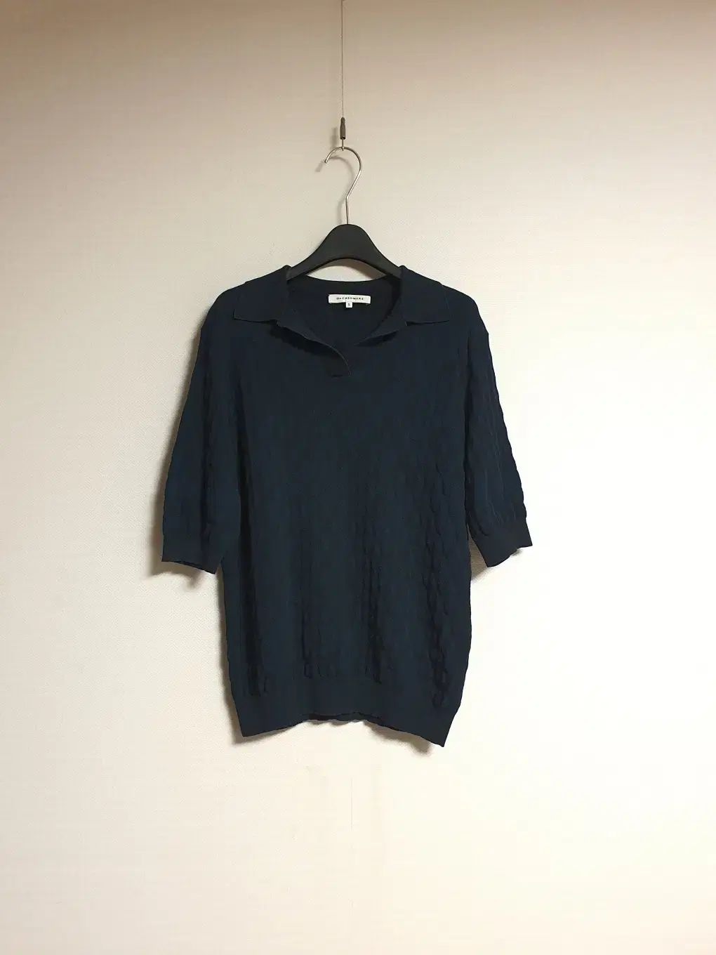 the CASHMERE Kara Cotton Summer Knit Tops, Size 85, The HANDSOME
