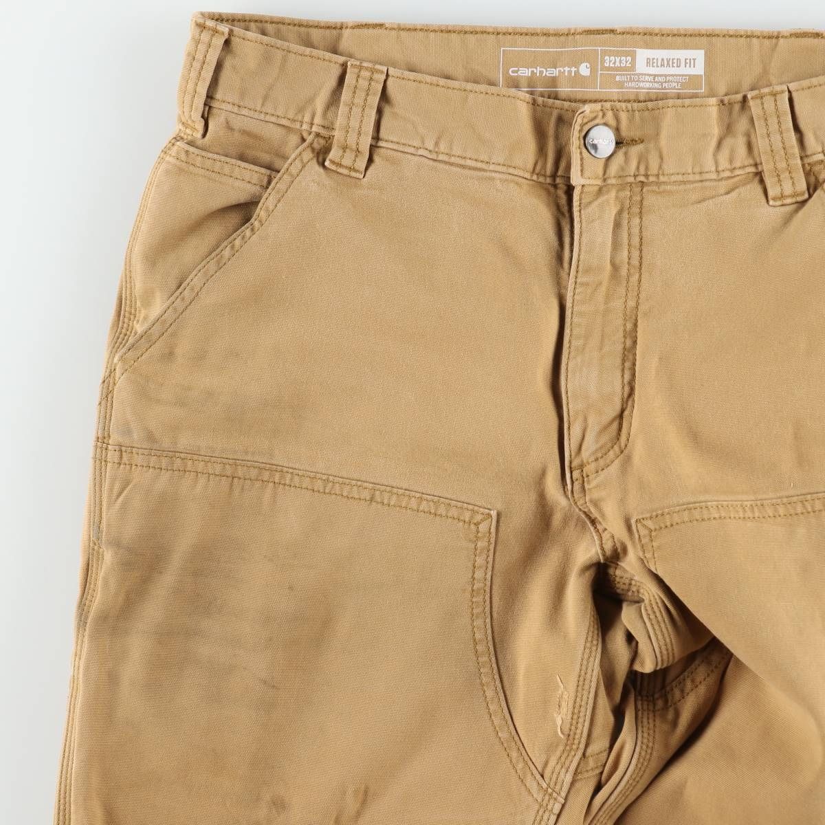 古着 カーハート Carhartt RELAXED FIT ダブルニー ダックペインター