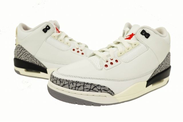 ナイキ NIKE AIR JORDAN 3 RETRO ジョーダン 3 レトロ DN3707-160 27 白 ホワイト ブランド古着ベクトル 中古▲■260618