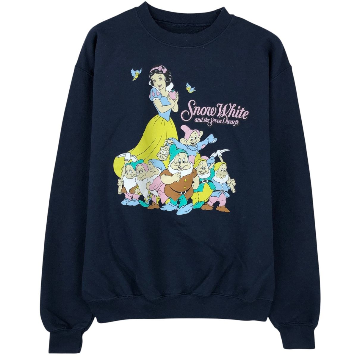 古着 SNOW WHITE AND THE SEVEN DWARFS 白雪姫 キャラクタースウェットシャツ トレーナー レディースM相当/eaa650468