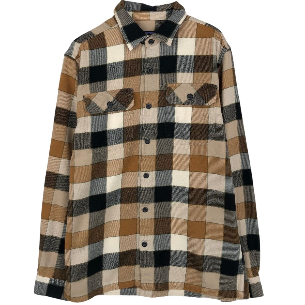 古着 パタゴニア Patagonia ORGANIC COTTON 53947FA11 長袖 フランネルチェックシャツ メンズS相当/eaa650552