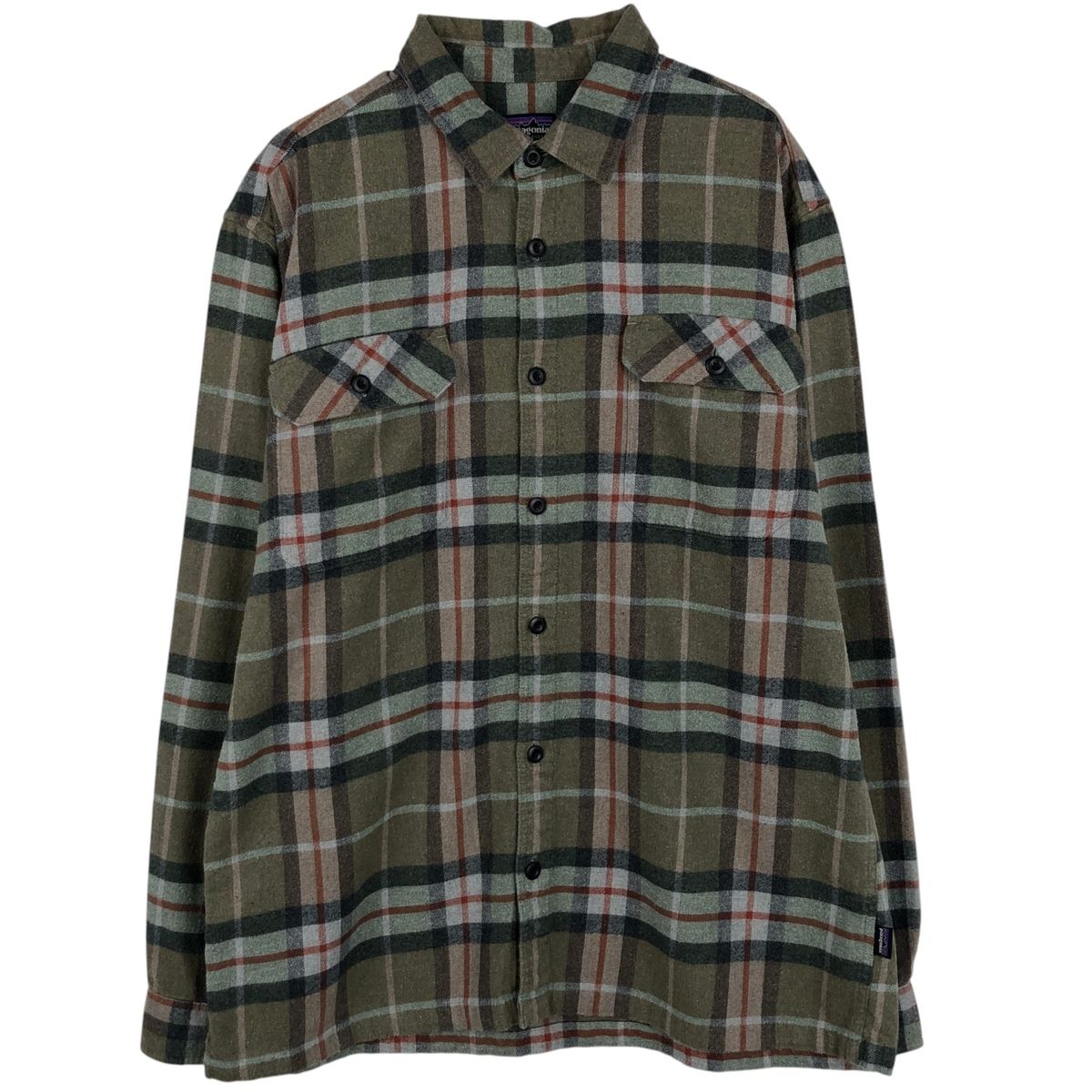 古着 パタゴニア Patagonia ORGANIC COTTON 42400FA21 長袖 フランネルチェックシャツ メンズL相当/eaa650553