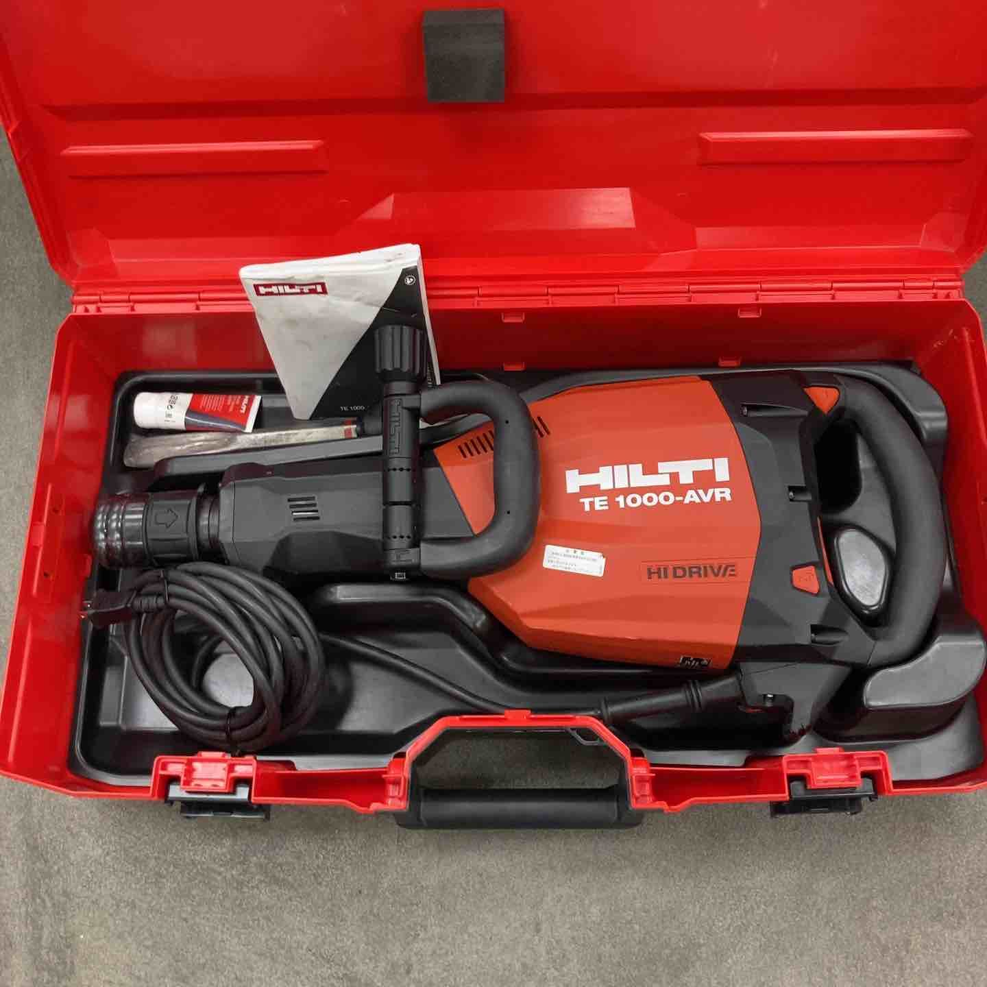 ★ヒルティ(Hilti) コード式ハツリ機 TE1000-AVR【川崎店】
