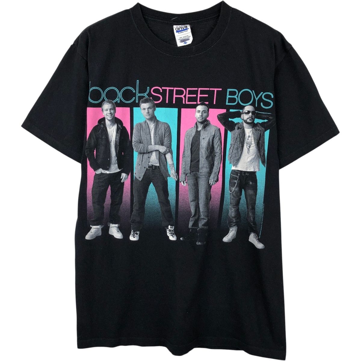 古着 アンビル Anvil BACK STREET BOYS バックストリートボーイズ バンドTシャツ バンT メンズM相当/eaa651797