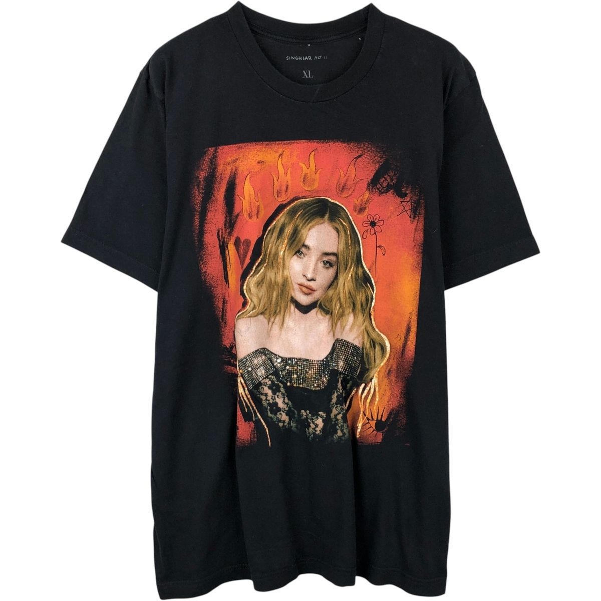 古着 SABRINA CARPENTER サブリナカーペンター バンドTシャツ バンT メンズXL相当/eaa651799