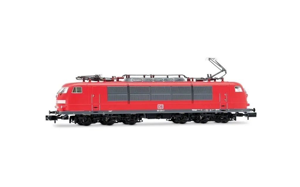 【新品】鉄道模型 1/160 DB、electric locomotive 103 233、long body shell、traffic red、ep. V、with DCC Sound Decoder [HN2581S]