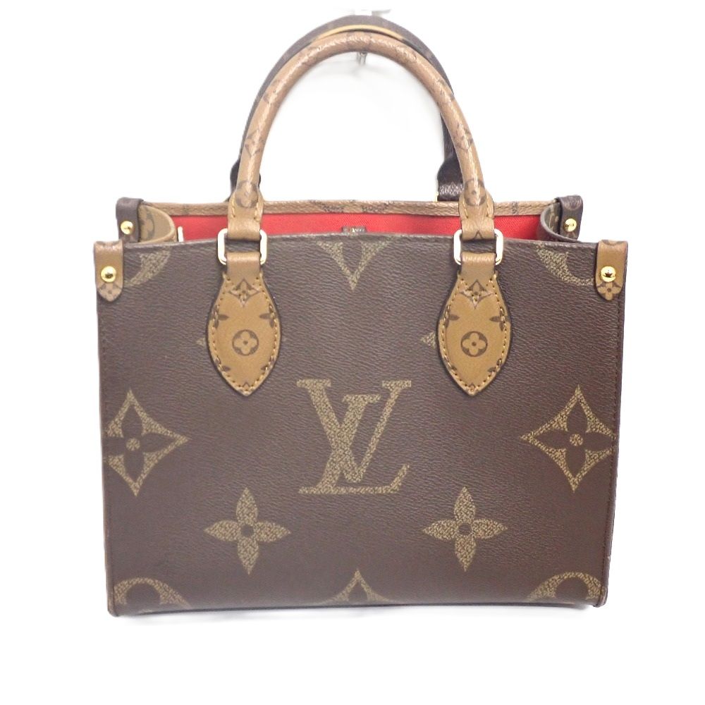 NA67521 ルイ・ヴィトン 2WAY ハンドバッグ モノグラム ジャイアント オンザゴー PM M46373 レディース LOUIS VUITTON 中古