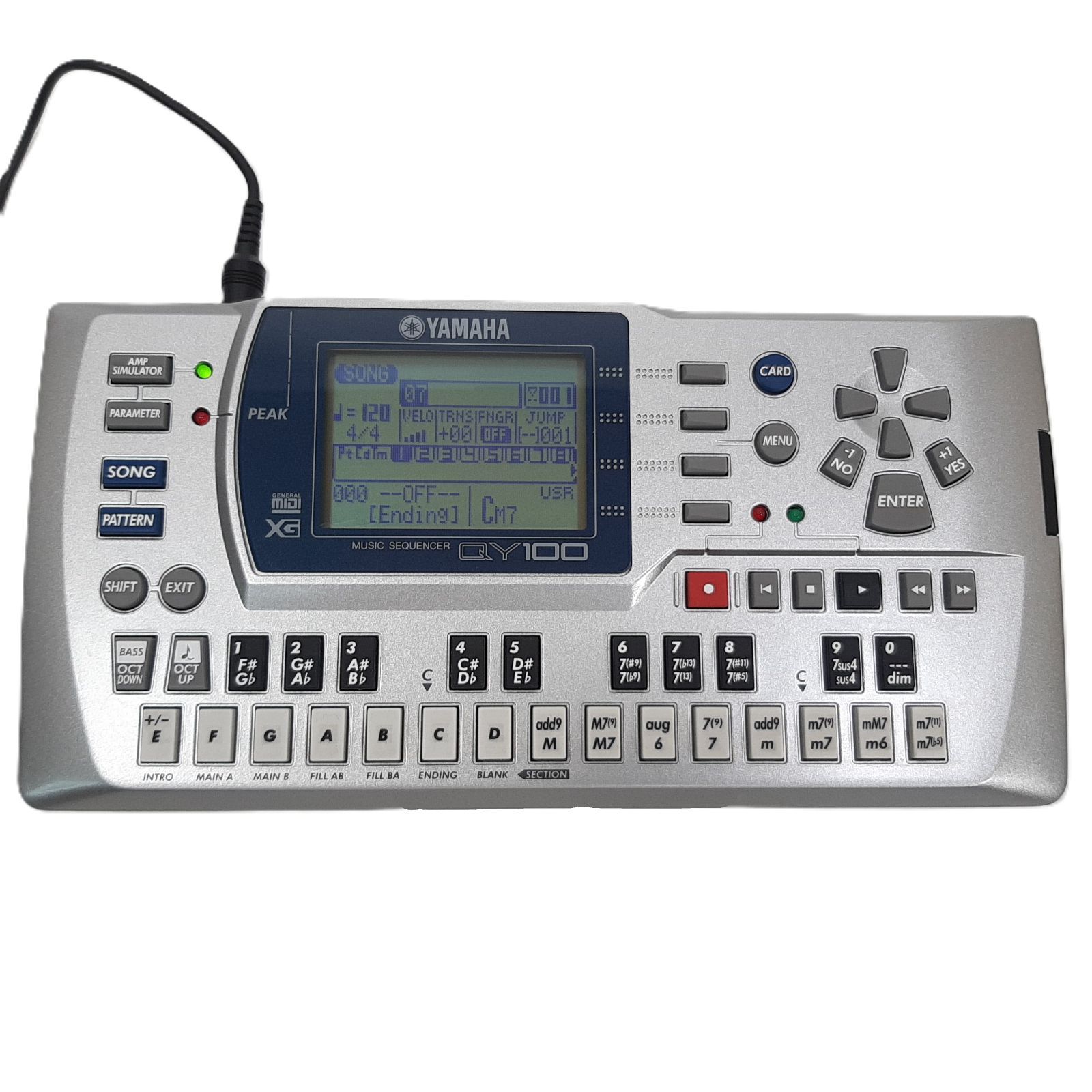 YAMAHA QY100 ミュージックシーケンサー 動作確認済み 付属品多数