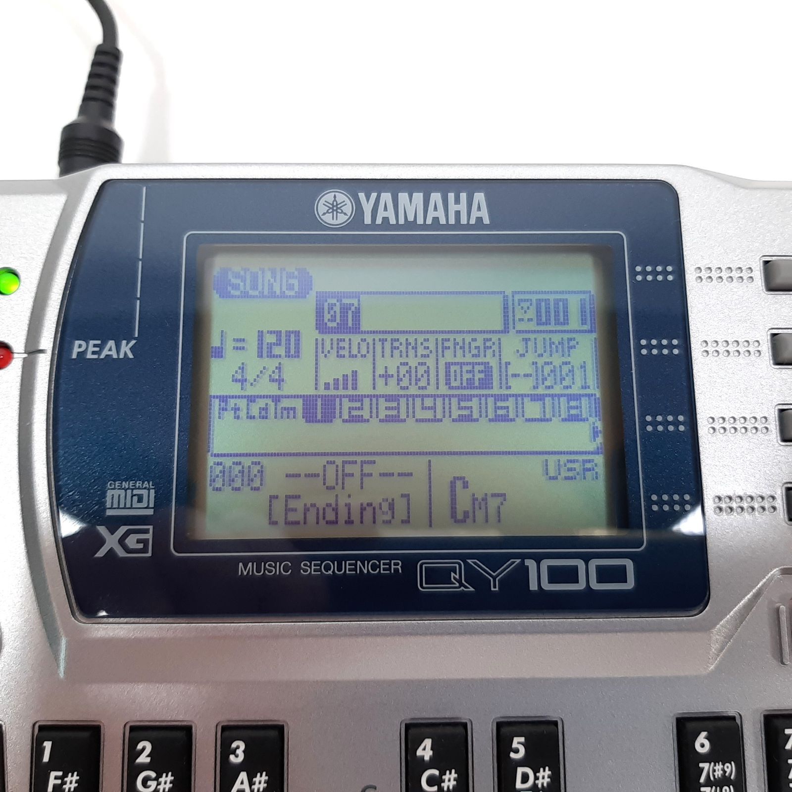 YAMAHA QY100 ミュージックシーケンサー 動作確認済み 付属品多数