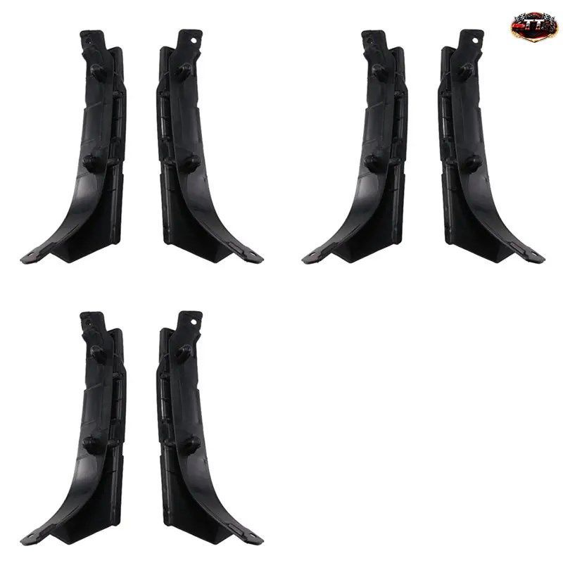 BMW X5 E53 2003-2006 専用 3ペア フロントLRバンパーカバーバーサポートブラケットホルダーガイド 51117116667 51117116668