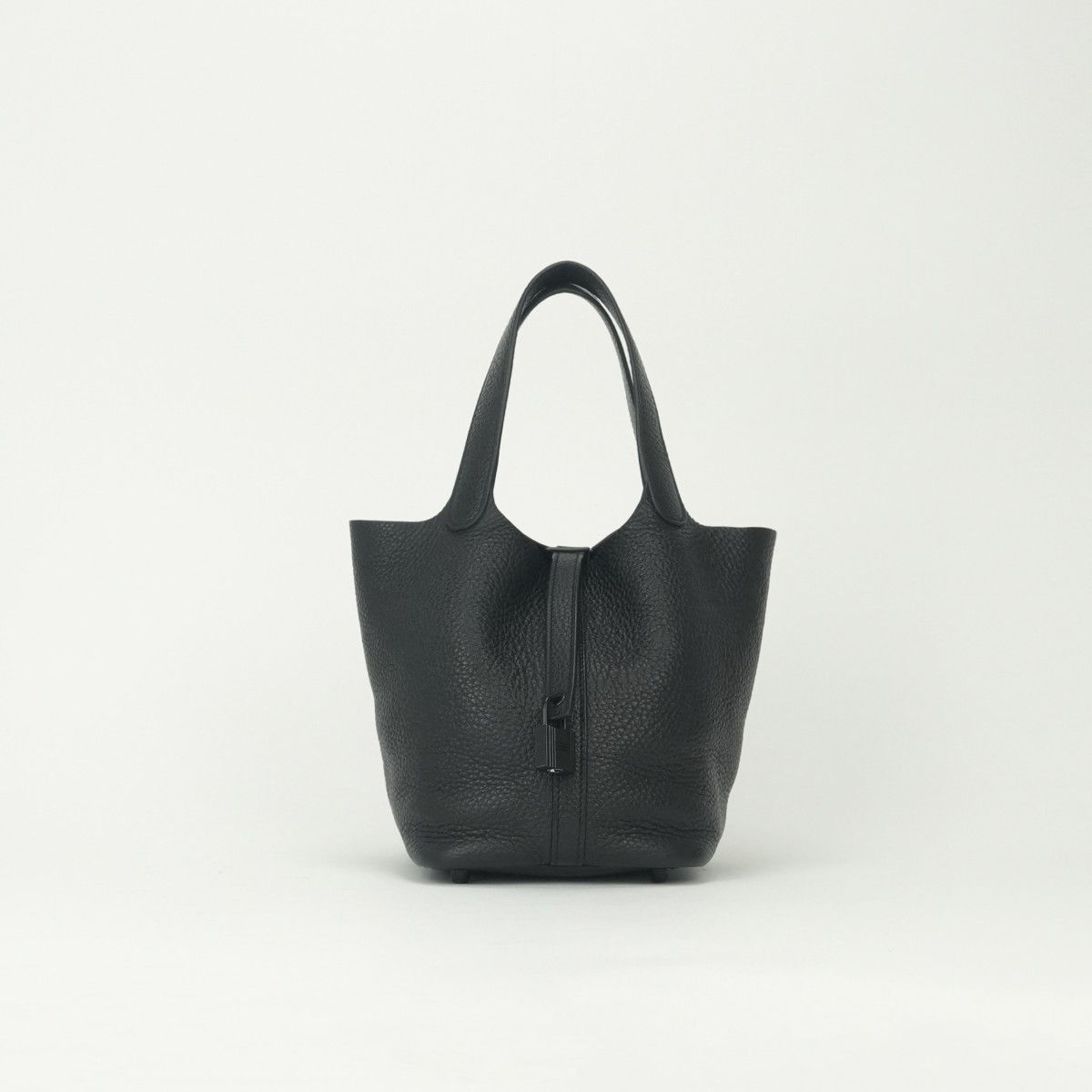 エルメス HERMES ピコタンロックPM ピコタンロック PM ピコタンPM ピコタンロック18 バッグ トートバッグ トリヨンクレマンス ソーブラック SO-BLACK モノクローム ブラック Black 黒