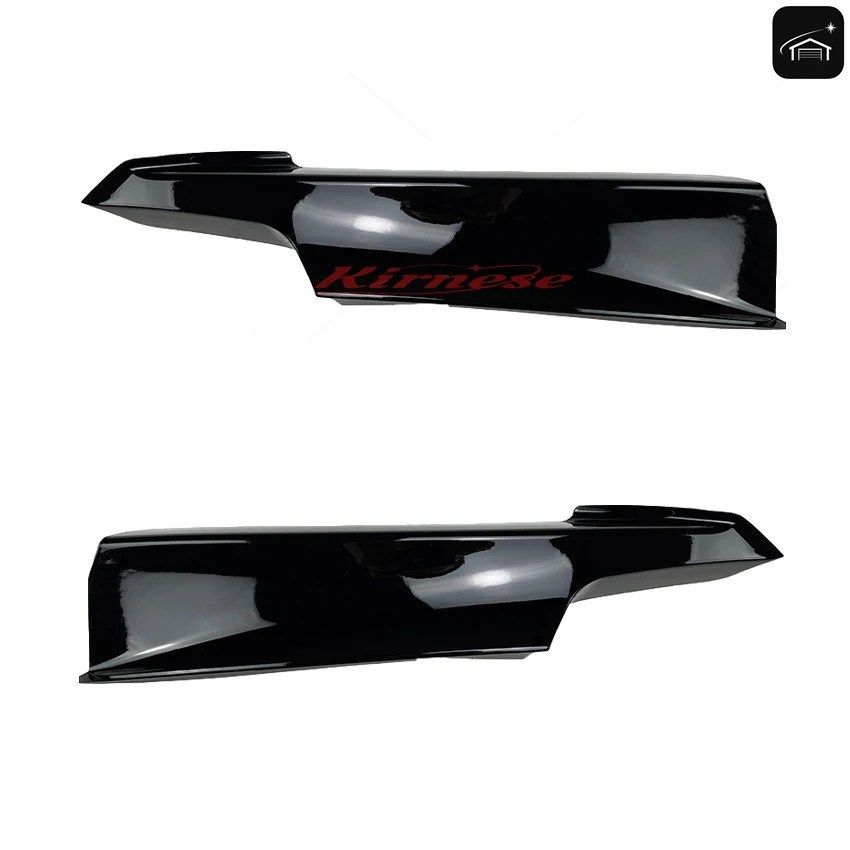 フロントバンパースプリッッタートリムキット フォグランプカバー カナード BMW F30 F31 F35 320I 328I 330I 335I 340I 316D M SPORT 2012- フロントバンパースプリッッタートリムキット フォグランプカバー カナード BMW F30 F31 F35 320I 328I 330I 335I 340I 316D M SPORT 2012-
