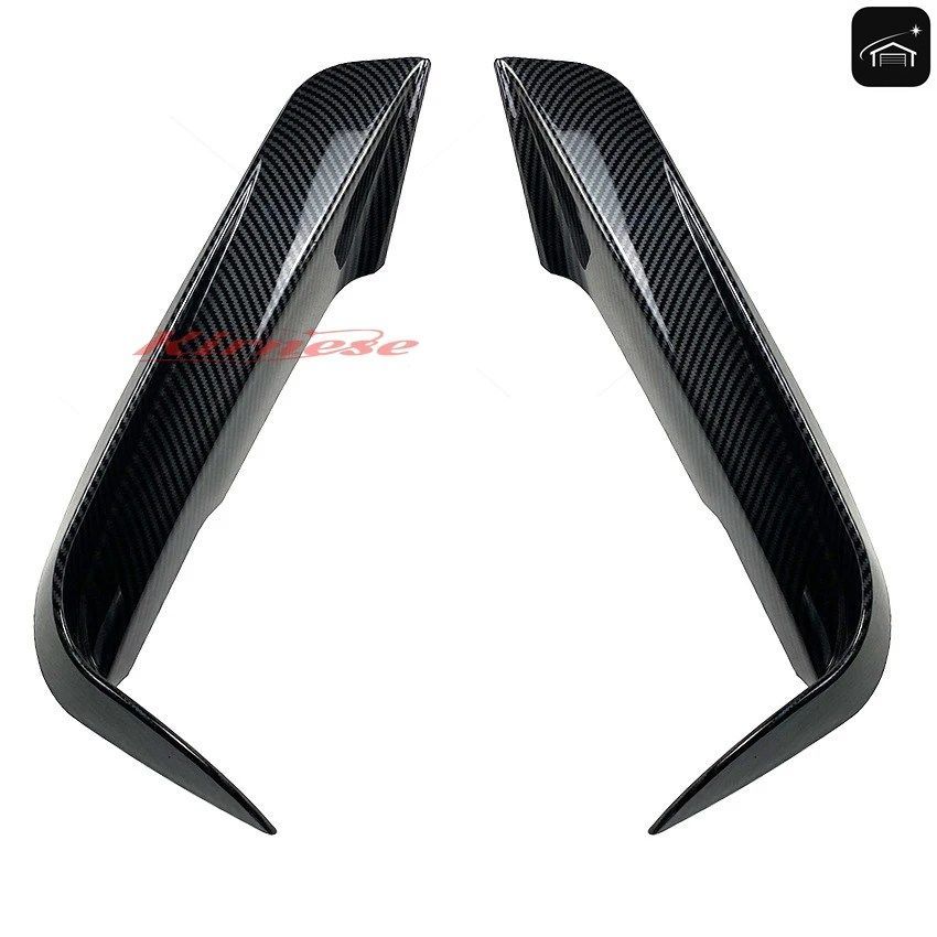 フロントバンパースプリッッタートリムキット フォグランプカバー カナード BMW F30 F31 F35 320I 328I 330I 335I 340I 316D M SPORT 2012- フロントバンパースプリッッタートリムキット フォグランプカバー カナード BMW F30 F31 F35 320I 328I 330I 335I 340I 316D M SPORT 2012-