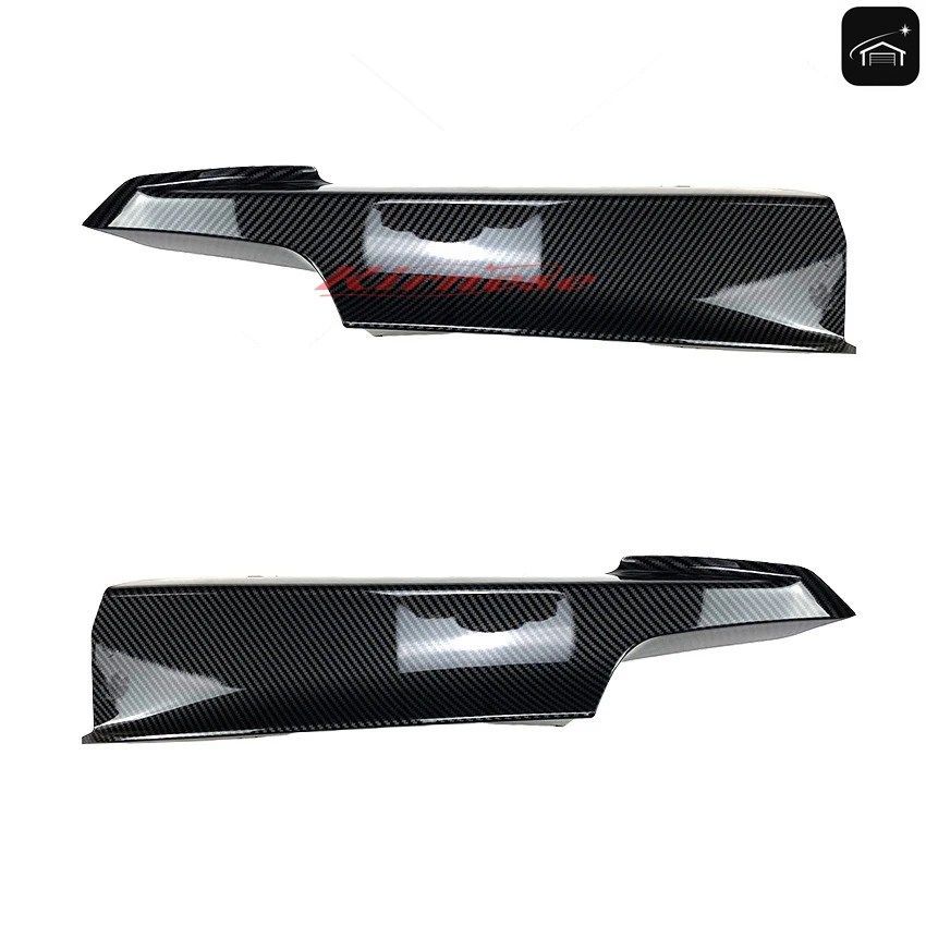 フロントバンパースプリッッタートリムキット フォグランプカバー カナード BMW F30 F31 F35 320I 328I 330I 335I 340I 316D M SPORT 2012- フロントバンパースプリッッタートリムキット フォグランプカバー カナード BMW F30 F31 F35 320I 328I 330I 335I 340I 316D M SPORT 2012-