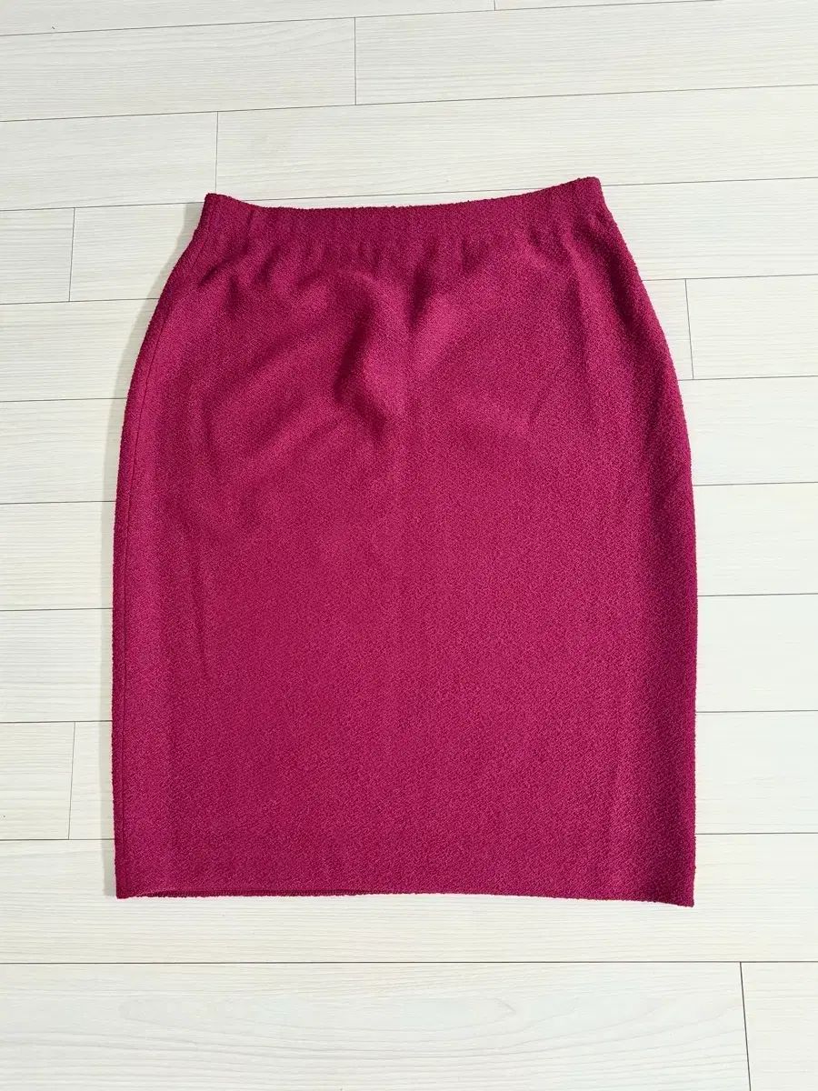 サンジョン ST JOHN ホットピンク ニット スカート/8/ ほぼ新品