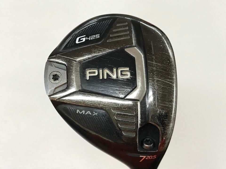 ピン　G425 MAX　20.5度　ツアーAD VR-6　Sフレックス　フェアウェイウッド　中古【最短即日発送】
