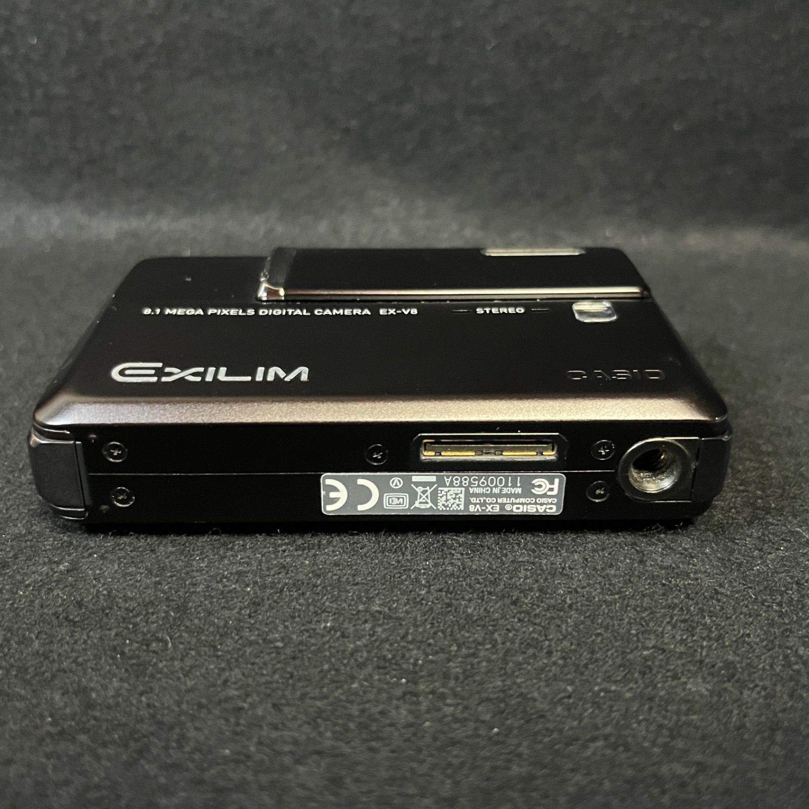 動作確認済み】 CASIO EXILIM EX-V8 カシオ デジタルカメラ デジカメ 